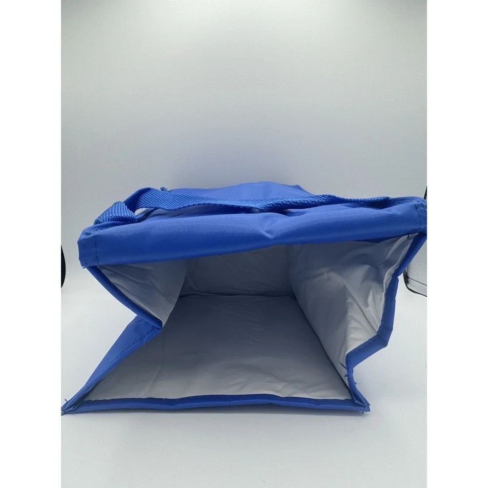 Vintage Kraft Insulated Lunch Bag Blue Brand New Made By‎ Zagwear